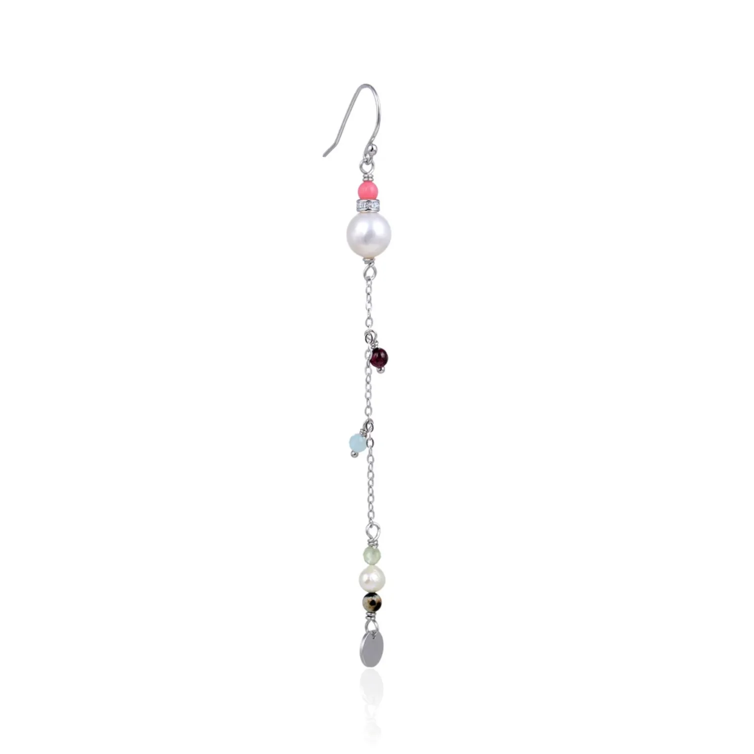 Wioga Martha E-1097 øreringe sølv 9 cm