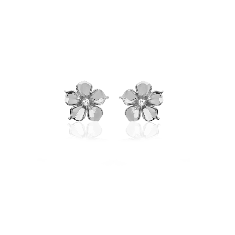 IOAKU La Fleur Micro ørestikker gull forgylt