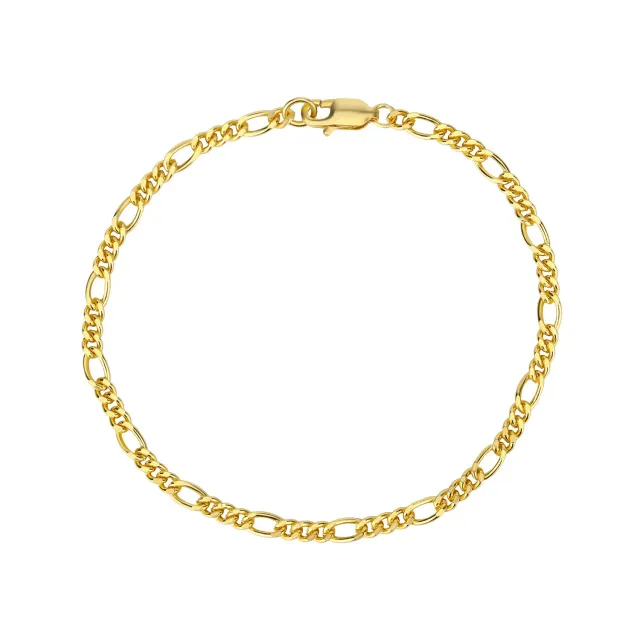 Wioga Siwa armbånd forgylt 17 cm perle korall