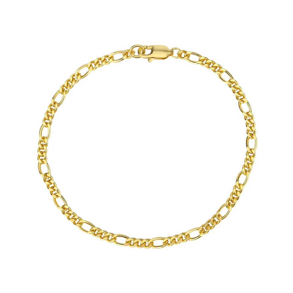 Wioga Siwa armbånd forgylt 17 cm perle korall