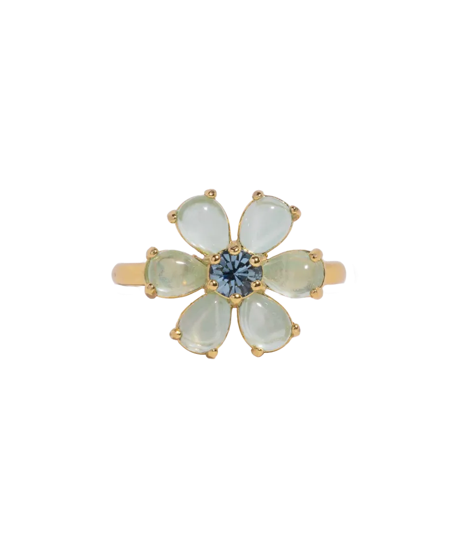 Loren Hope Emeline Flower ring mint pastel str 6-8