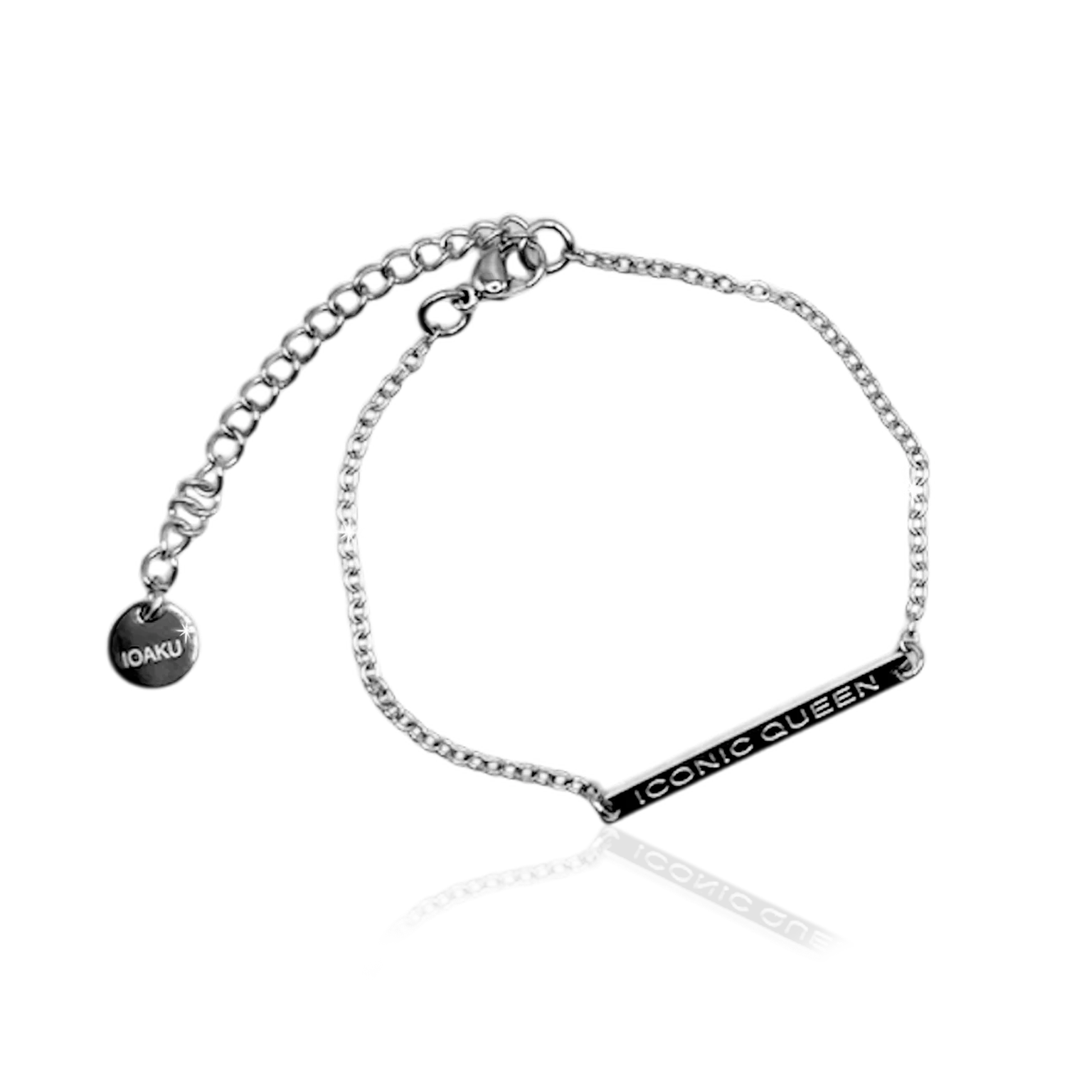 IOAKU Iconic Queen armbånd stål statement