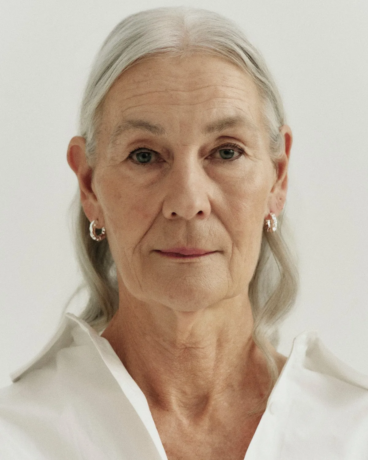 Wos Hanna øredobber sølv 2 cm