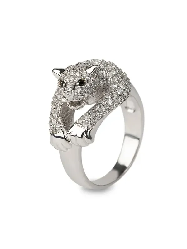 pfg Stockholm Leo Love ring 19 cubic zirconia