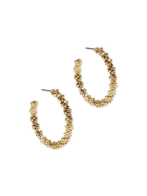 pfg Stockholm Sparkling Hoop øredobber glitrende