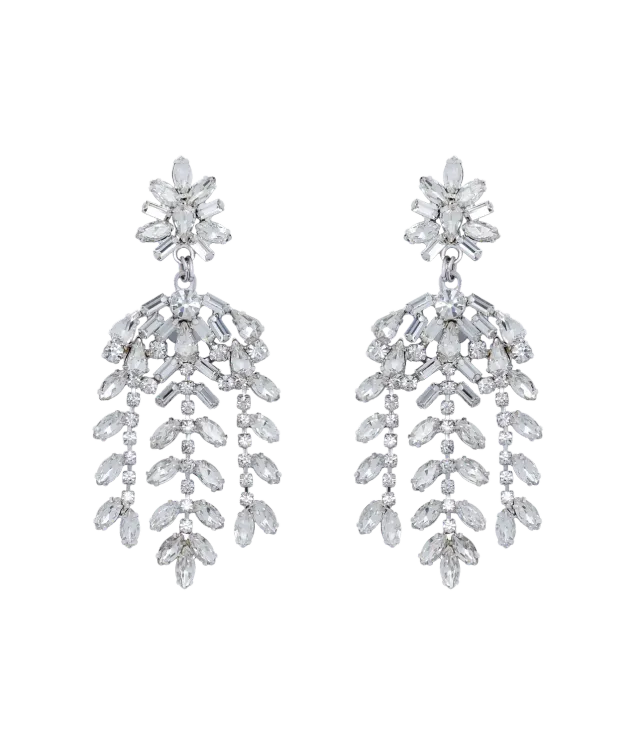 Loren Hope Elena Statement øredobber Crystal 6,4 cm