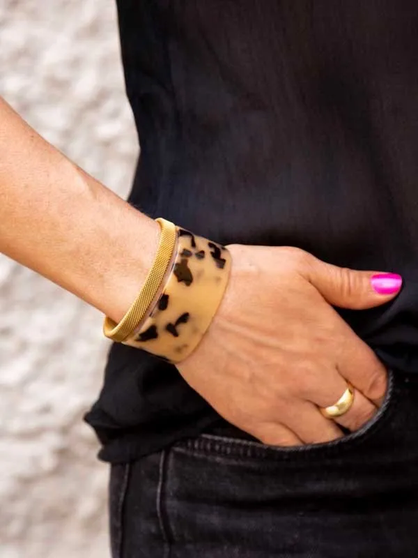 pfg Stockholm Blair armbånd resin mønstret