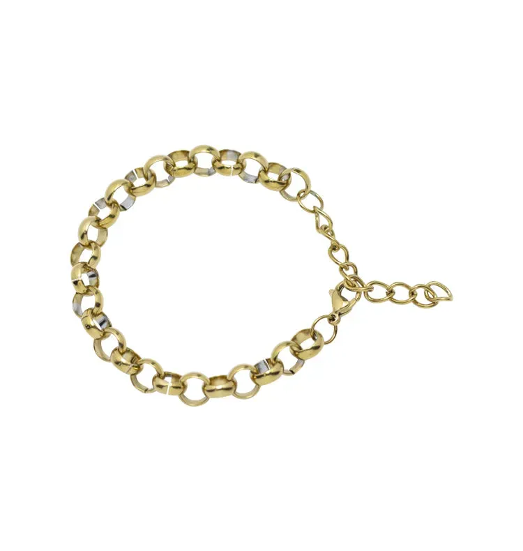 Wos Loreen armbånd forgylt gull 24 cm