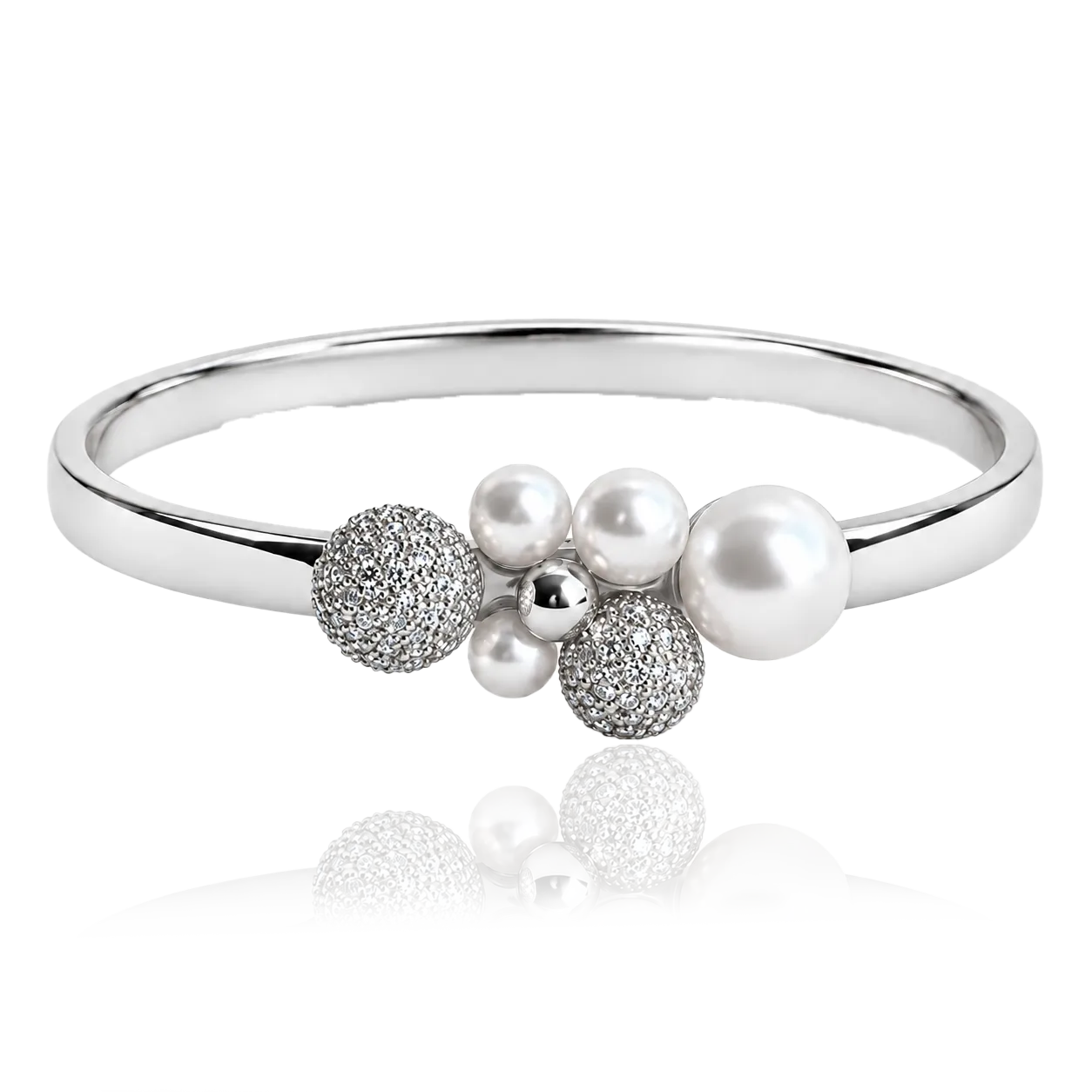 IOAKU Berry Pearl Petite Cuff armbånd gull XS/S