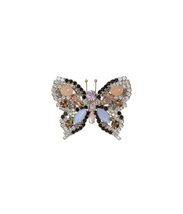 Loren Hope Butterfly Small sommerfuglbrosje Blue Lace