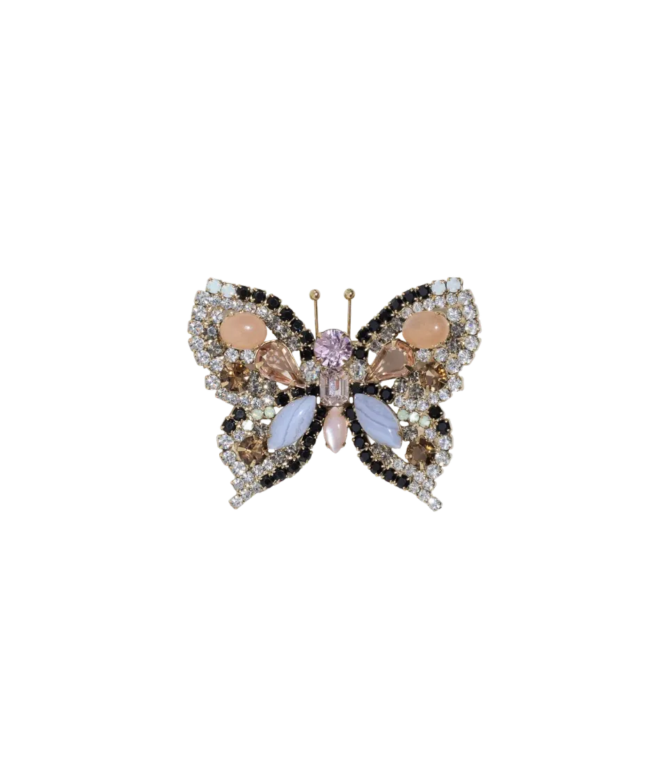 Loren Hope Butterfly Small sommerfuglbrosje Blue Lace