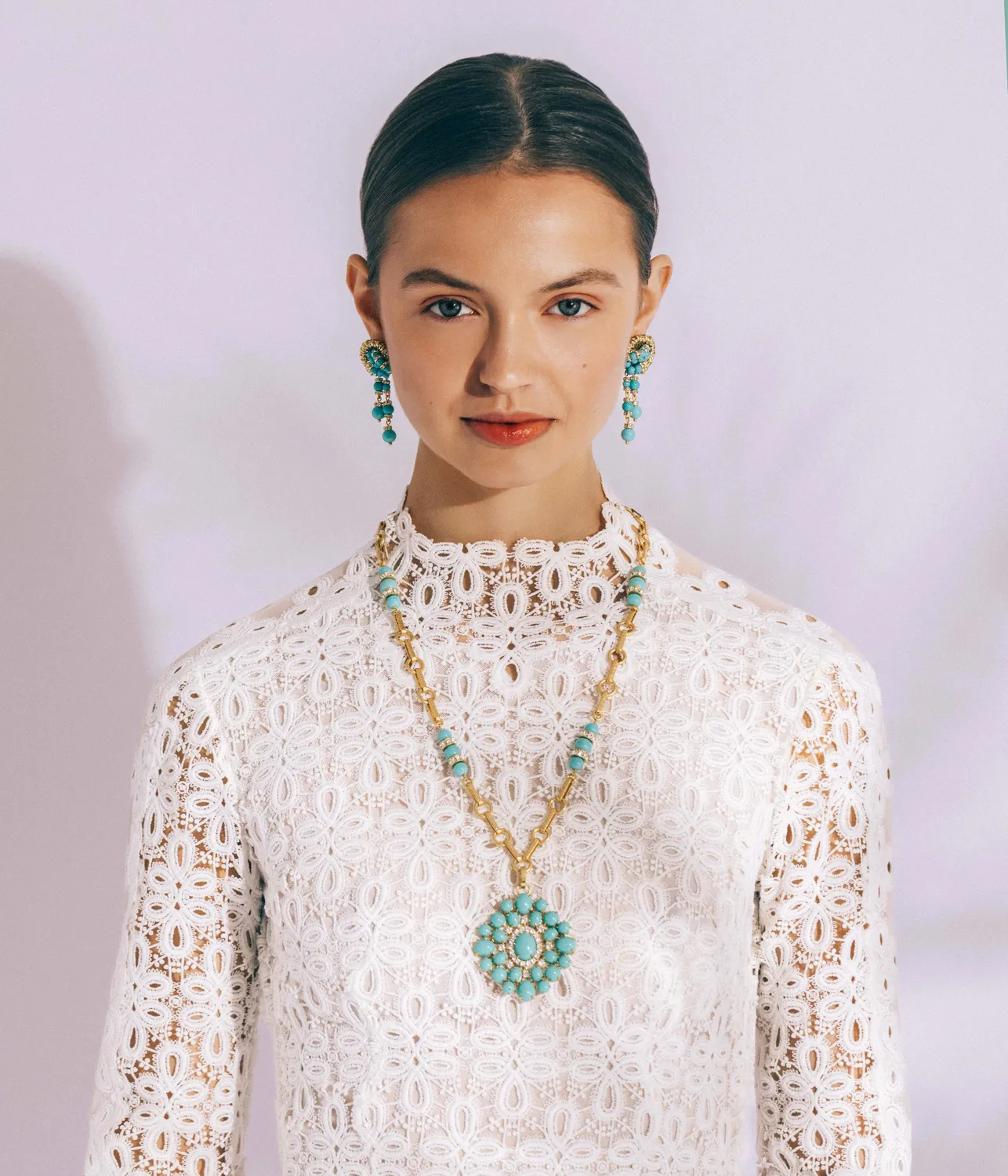 Loren Hope Marcella Marcella Turquoise øredobber turkis