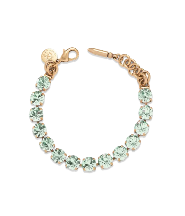 Loren Hope Arista armbånd chrysolite grønn 16,5 cm