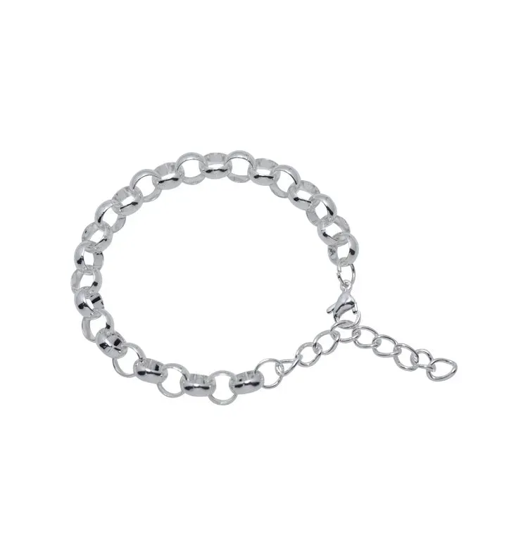 Wos Loreen armbånd sølv 24 cm anker