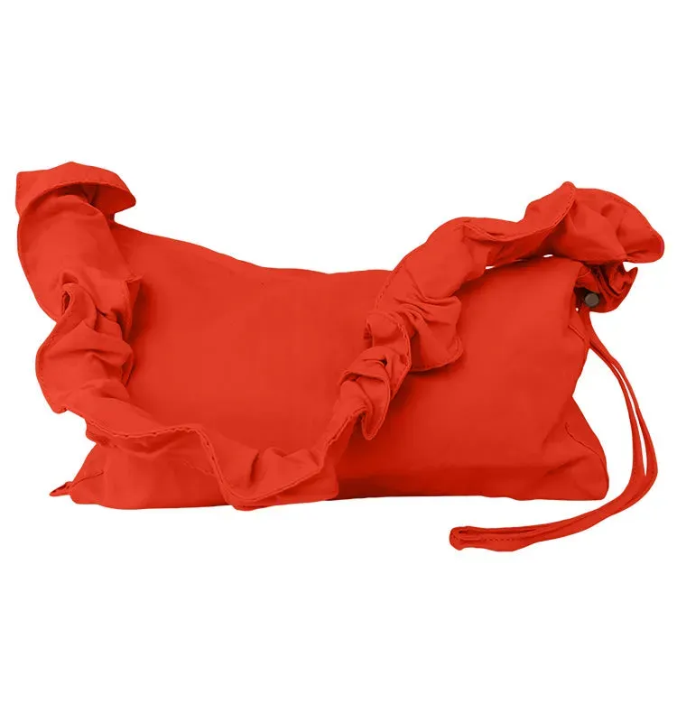 Wos Tilda håndveske nylon oransje rød flame