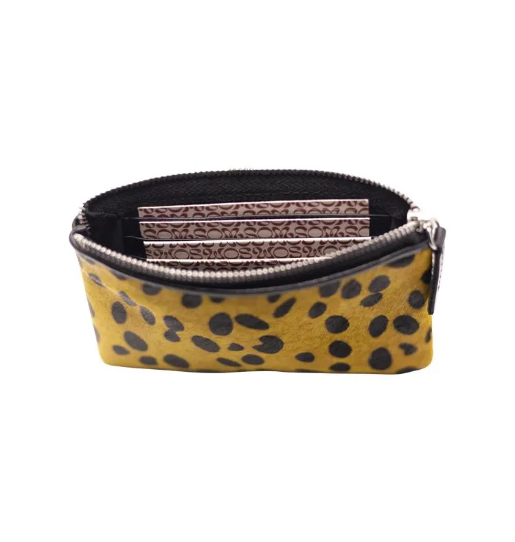 Wos WOS UP Keeper lommebok leopard skinn