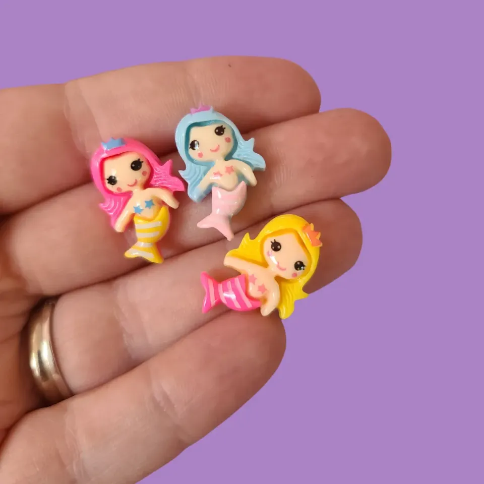 MiniKitty Mermaids skopynt havfrue croc charms