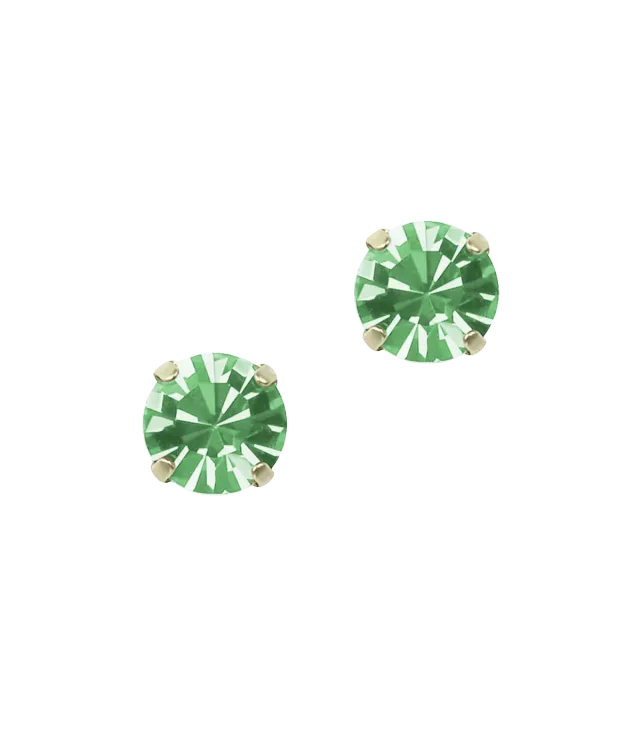 Loren Hope Kaylee Studs øredobber Peridot grønn krystall