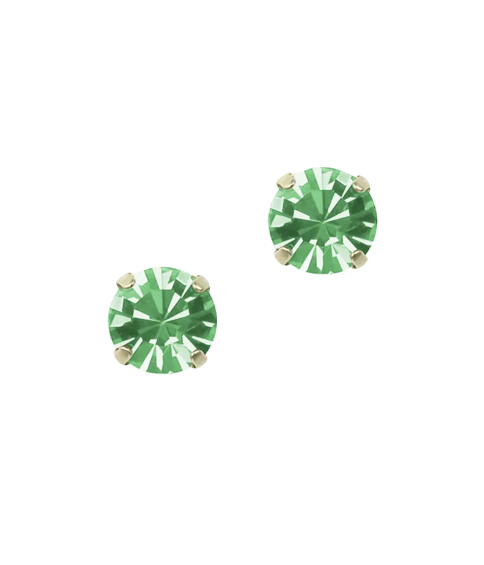 Loren Hope Kaylee Studs øredobber Peridot grønn krystall