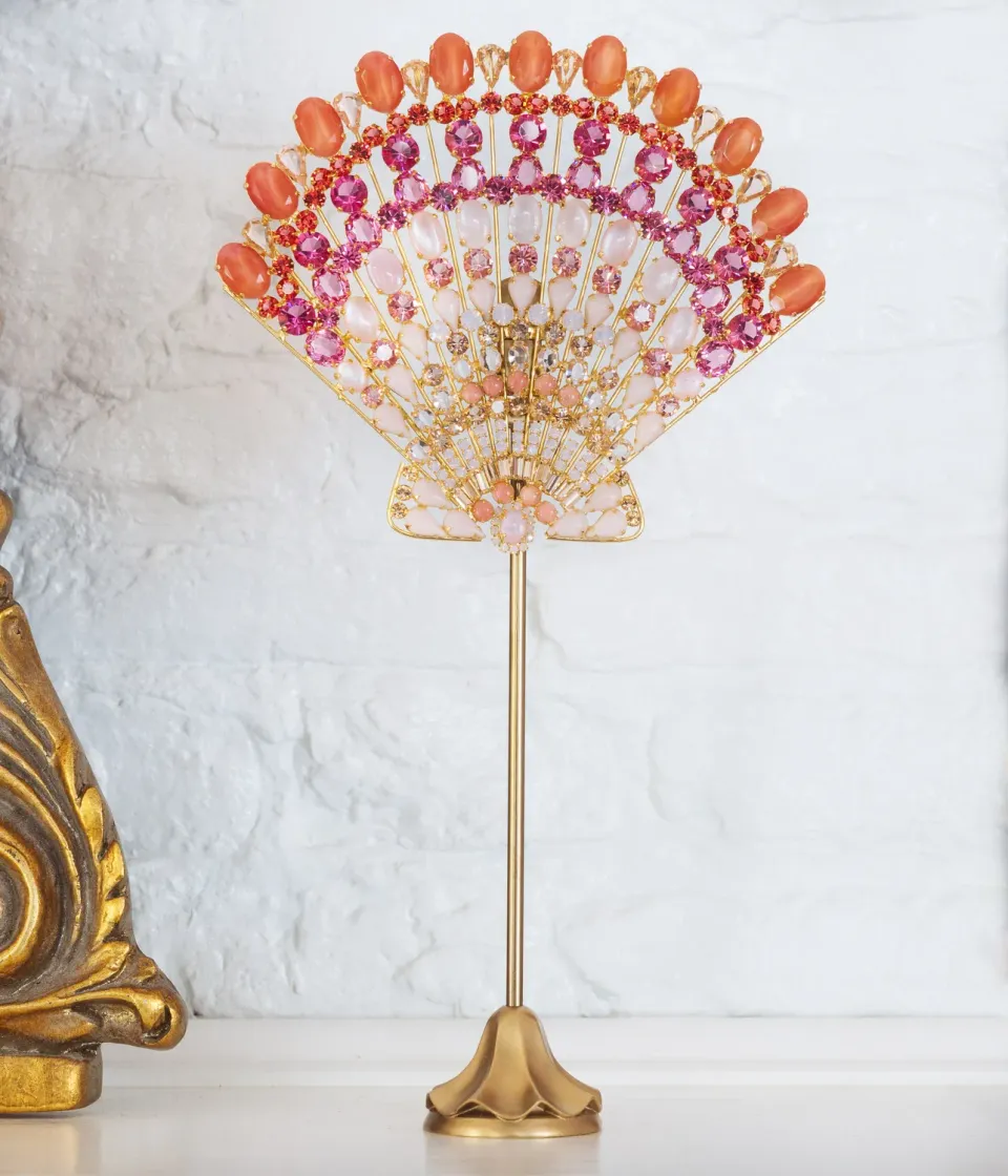 Loren Hope Shell X-Large Scallop skjelldekor Light Pink