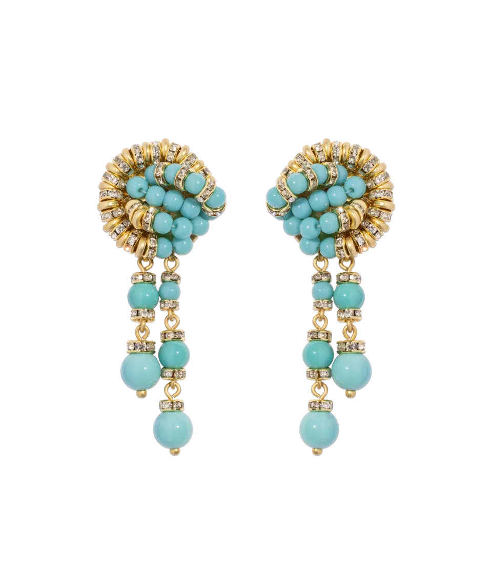 Loren Hope Marcella Marcella Turquoise øredobber turkis