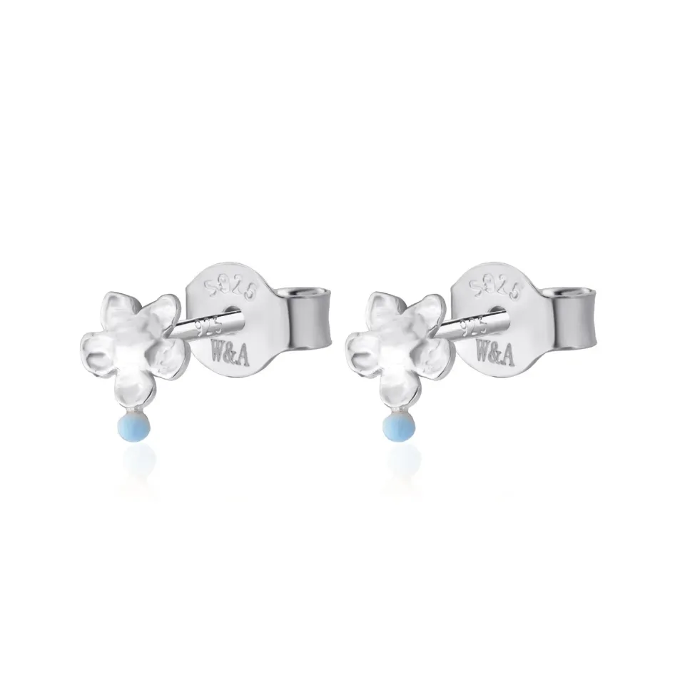 Wioga Becca E-8603-S øredobber lyseblå