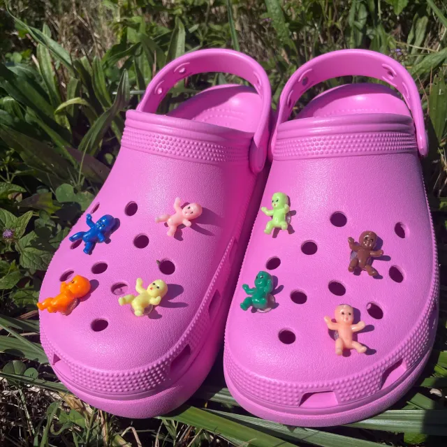 MiniKitty Little Baby Croc charm mini anheng