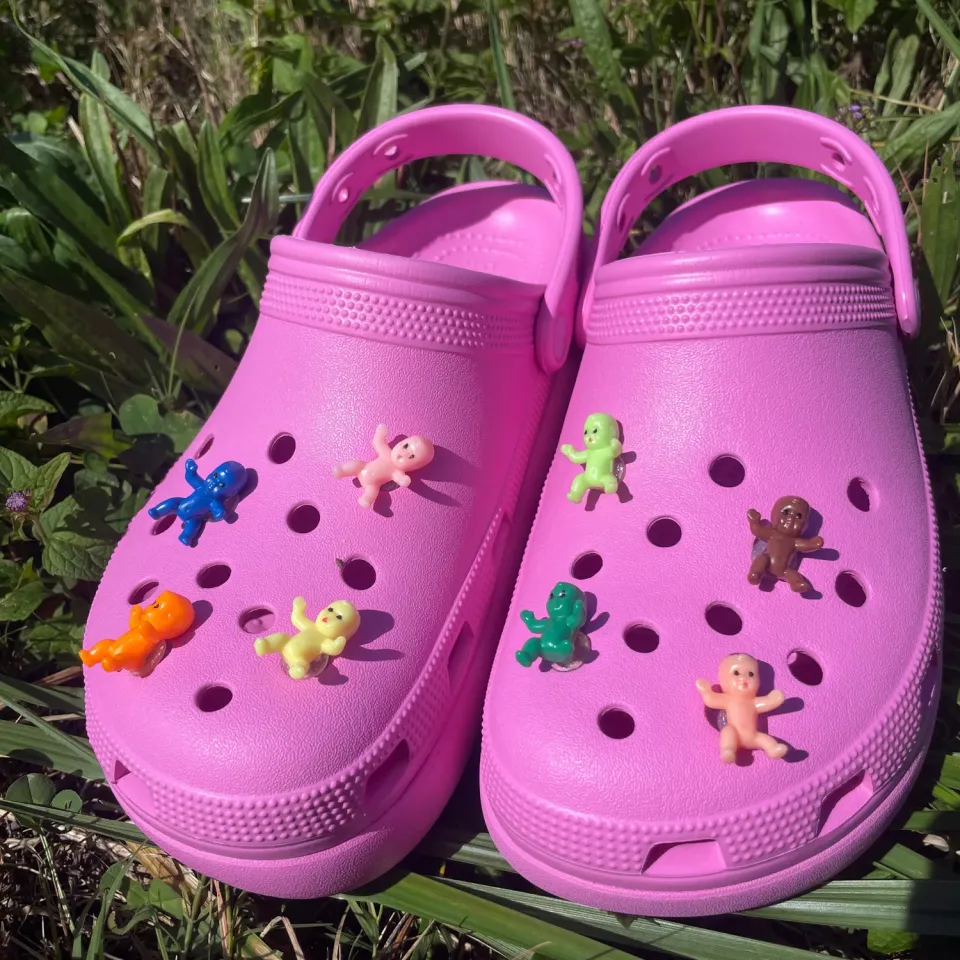 MiniKitty Little Baby Croc charm mini anheng