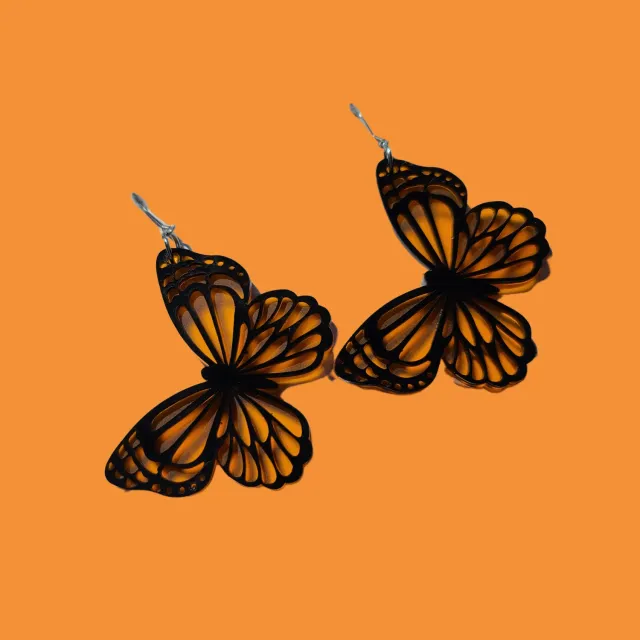 MiniKitty Monarch Butterflies øredobber 1 par
