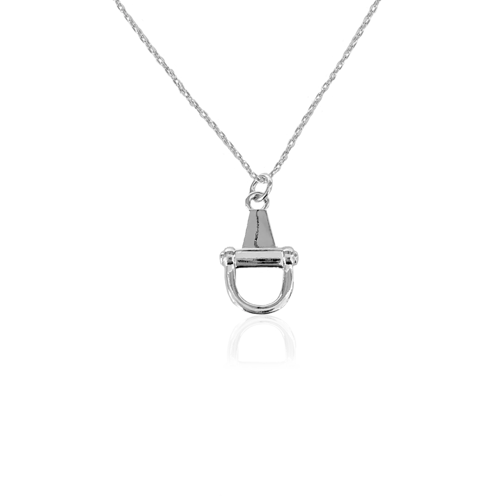 IOAKU Horse Bit halskjede gull bid-ring