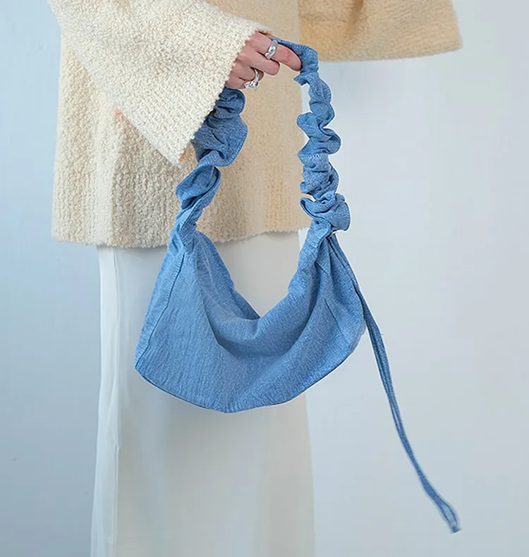 Wos Tilda veske denim blå crossbody