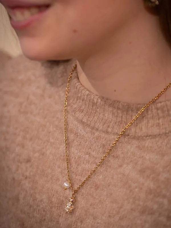 pfg Stockholm My Pendant barnehalskjede Lille My perle