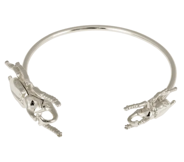 IOAKU Beetle Cuff armbånd gull 15cm bred armring