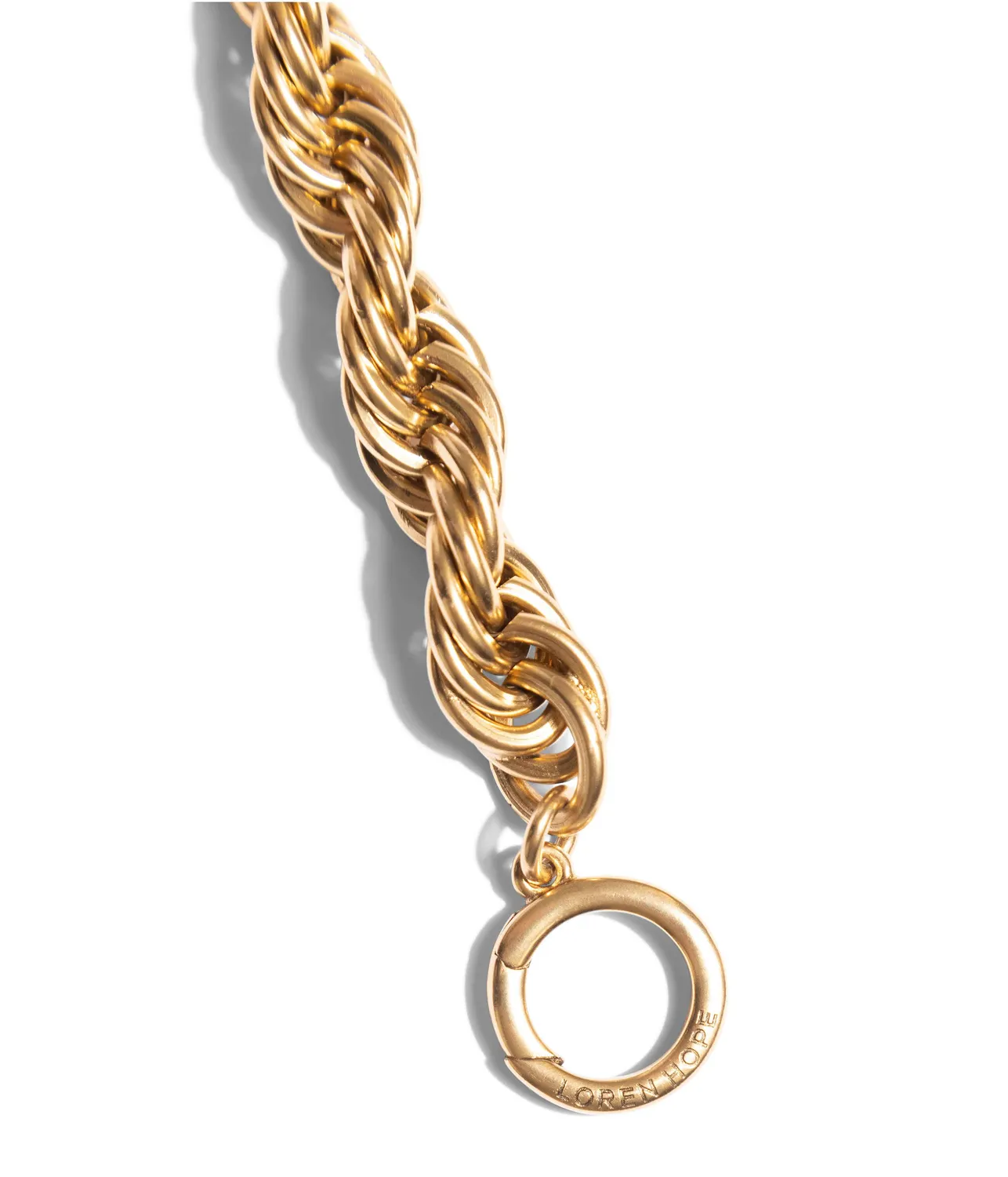Loren Hope Rope Chain skulderrem gull 90,2 cm karabin