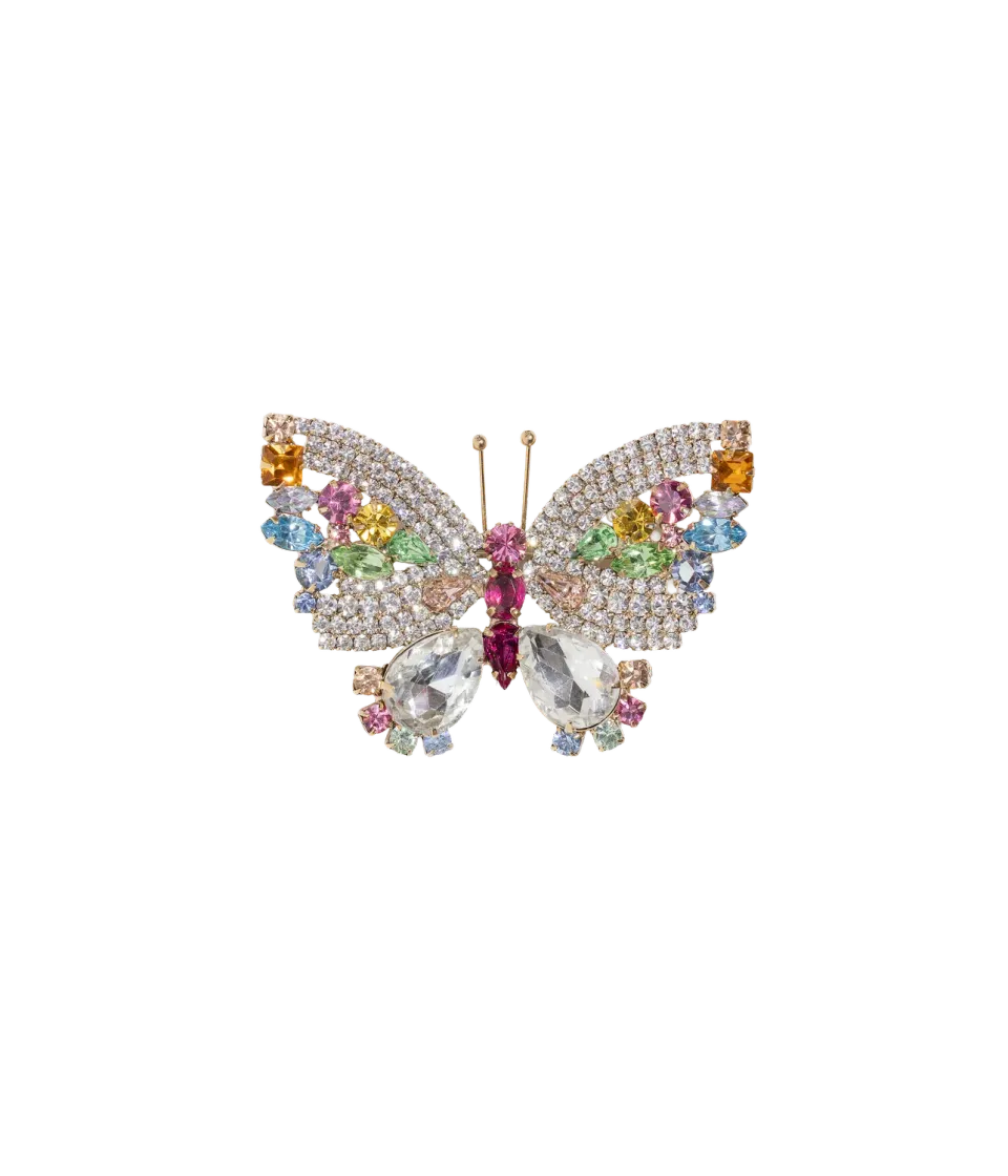 Loren Hope Medium Butterfly brosje crystal