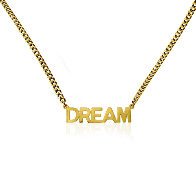 IOAKU Statement Chain Dream halskjede gull vanntett