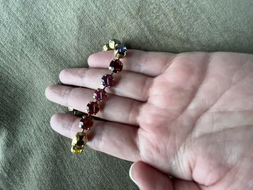 Loren Hope Arista armbånd smoked sapphire glass