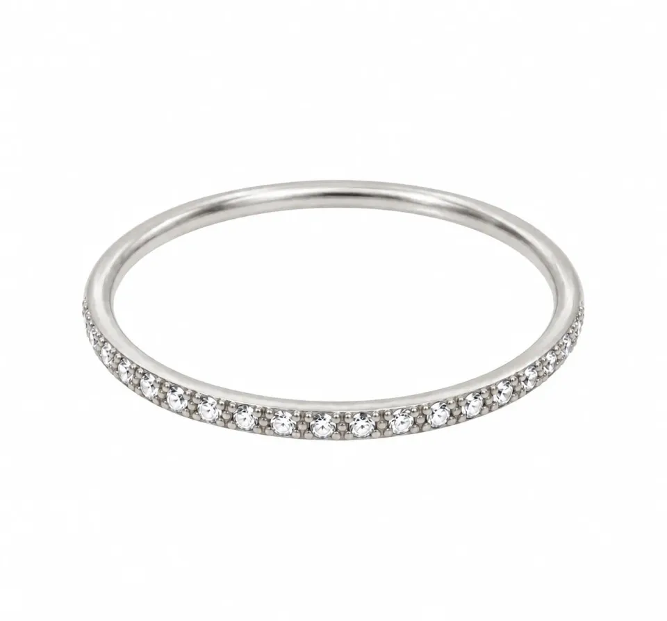 Wos WOS UP Spot Clear ring strass str 16