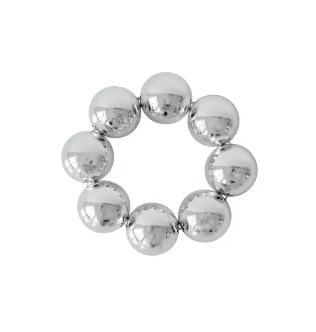 Wos Ginny Ginny armbånd sølv 6 cm statement