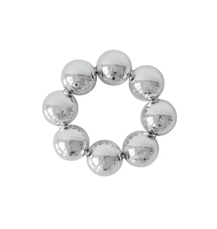 Wos Ginny Ginny armbånd sølv 6 cm statement