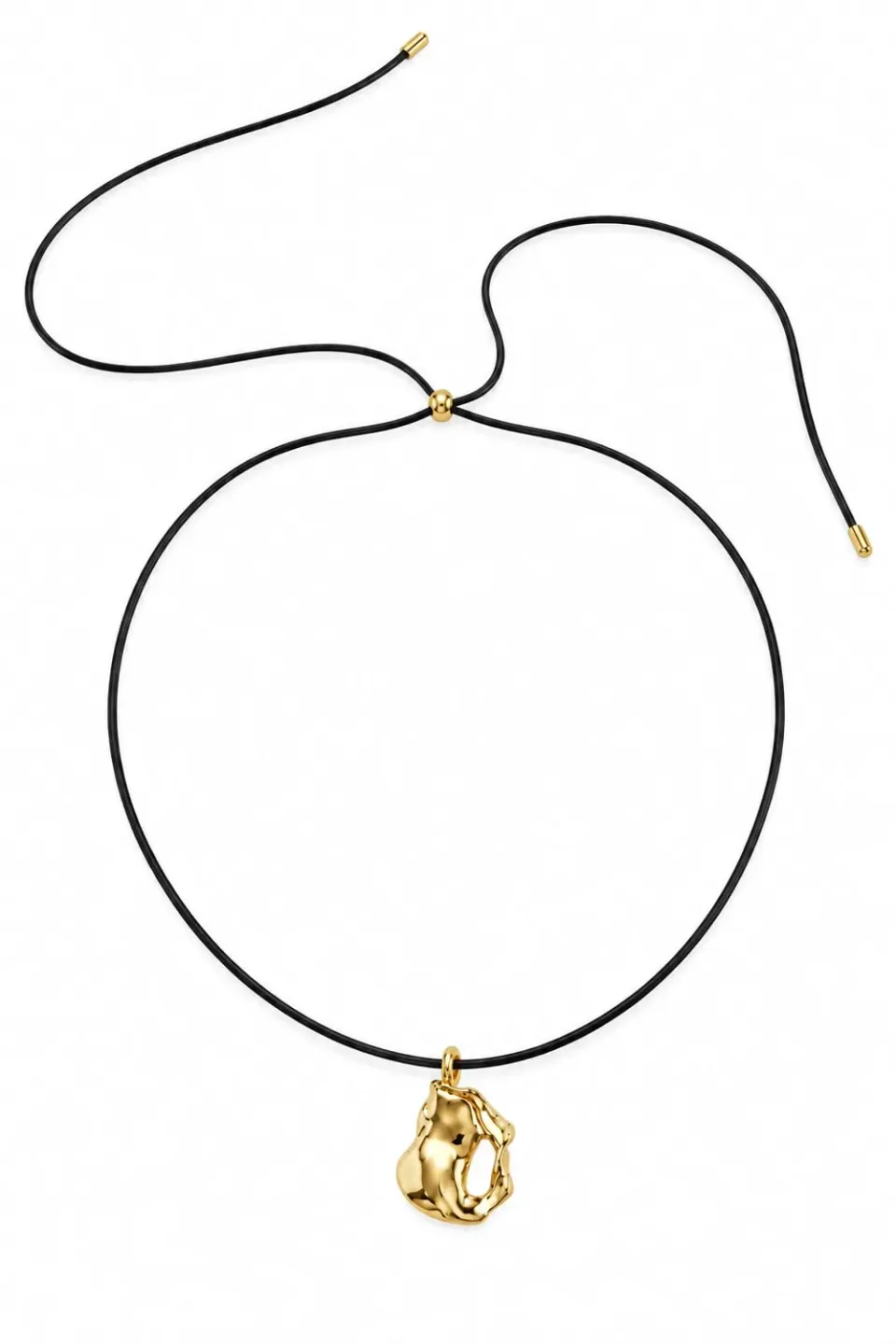 Wos Nomi Necklace Gold halskjede gull 100 cm langt