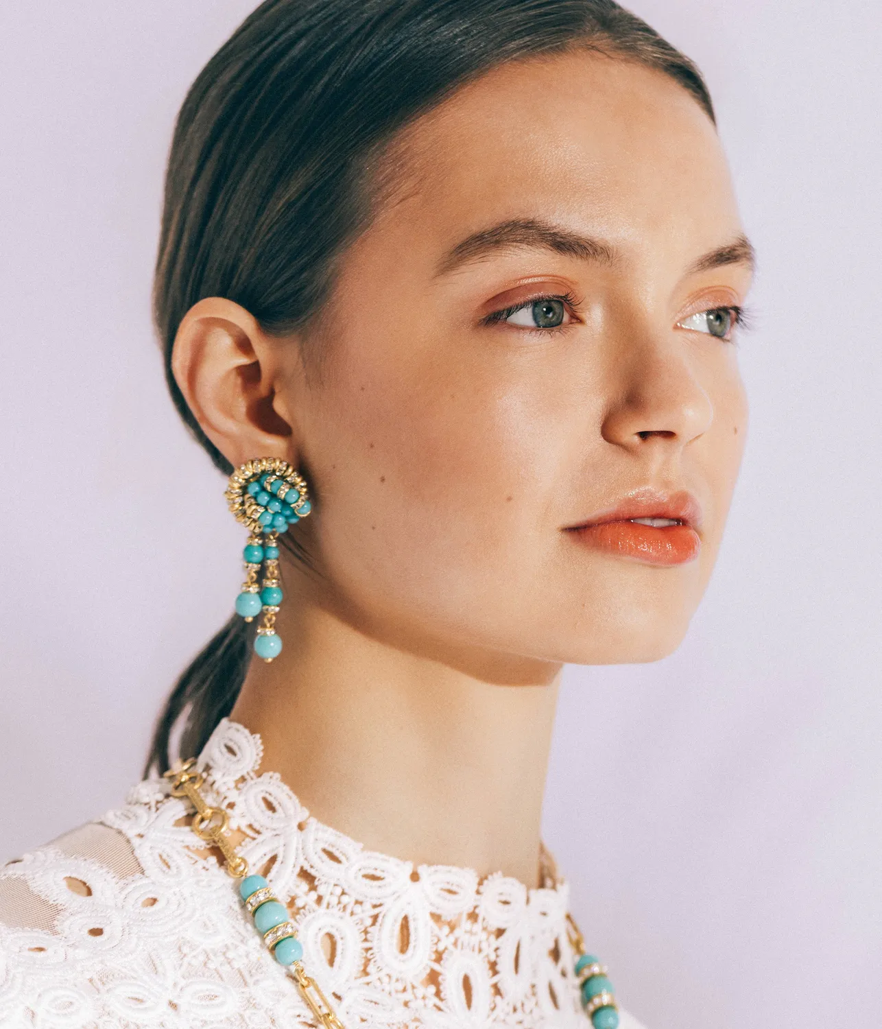 Loren Hope Marcella Marcella Turquoise øredobber turkis