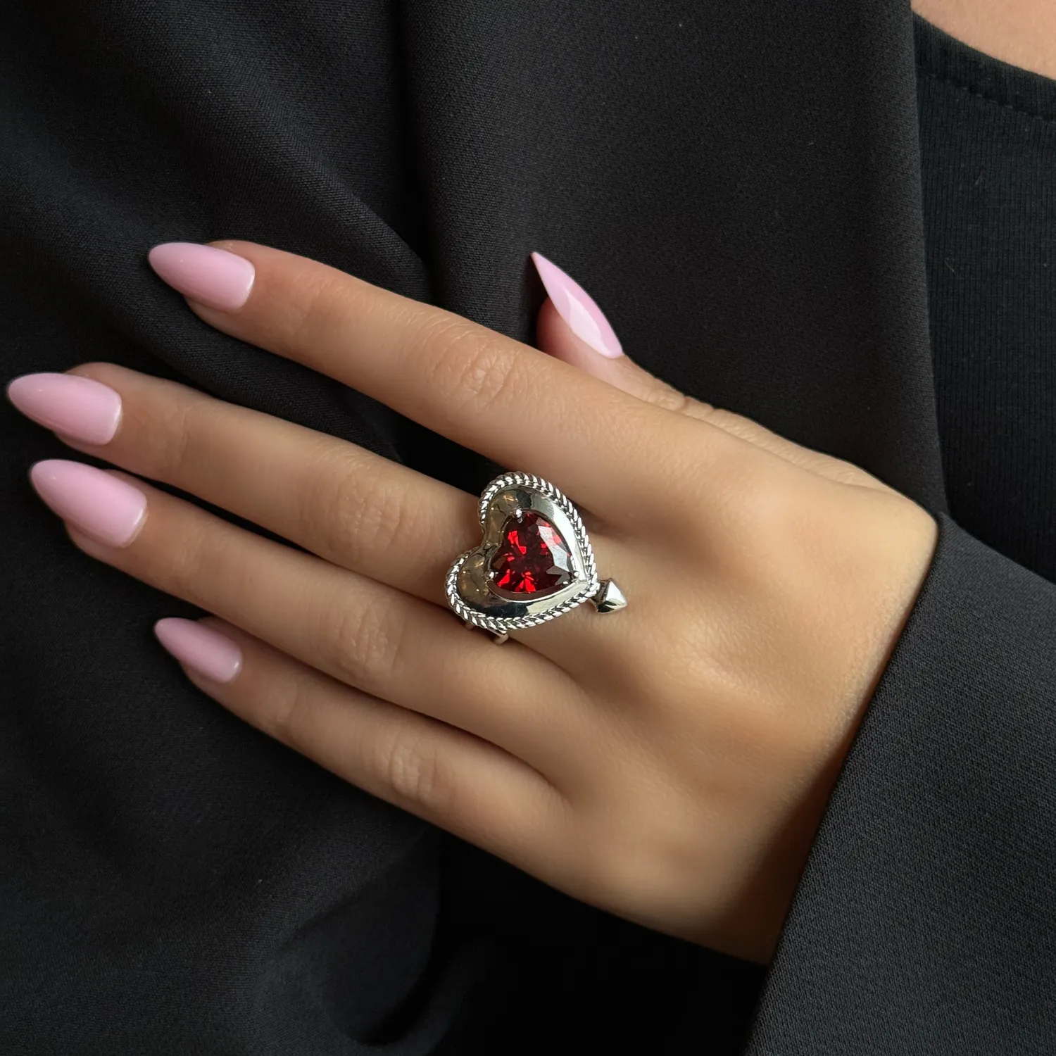 IOAKU Love Armor ring gull justerbar 2,5 cm