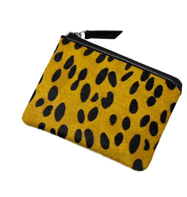 Wos WOS UP Keeper lommebok leopard skinn
