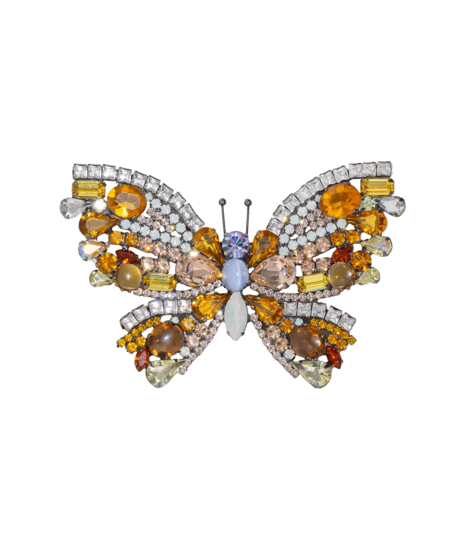Loren Hope Butterfly X-Large Butterfly brosje topaz