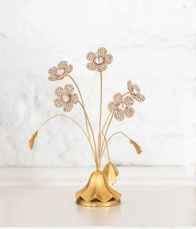 Loren Hope Flower blomsterdekor krystall