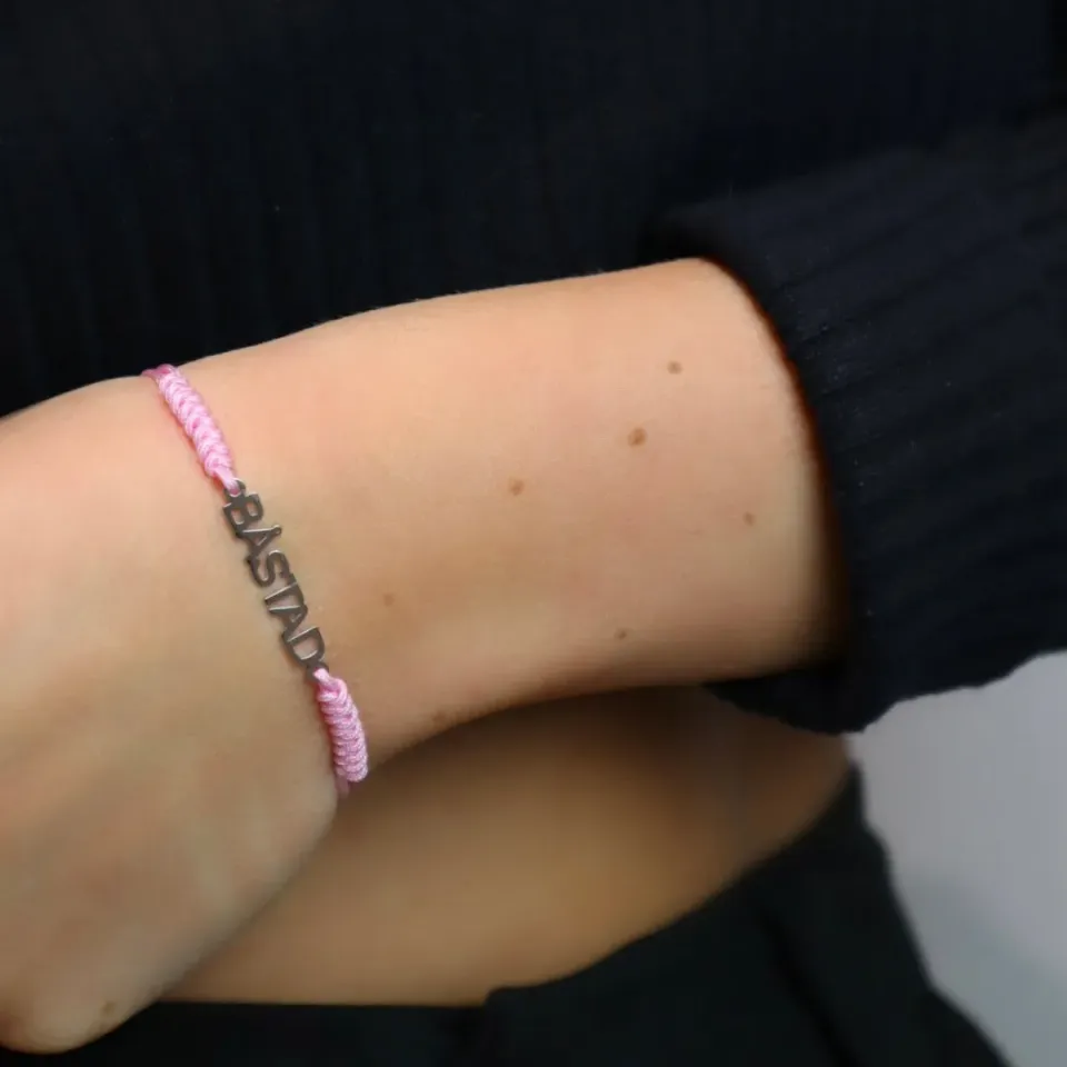 IOAKU Tennis Båstad armbånd rosa gull