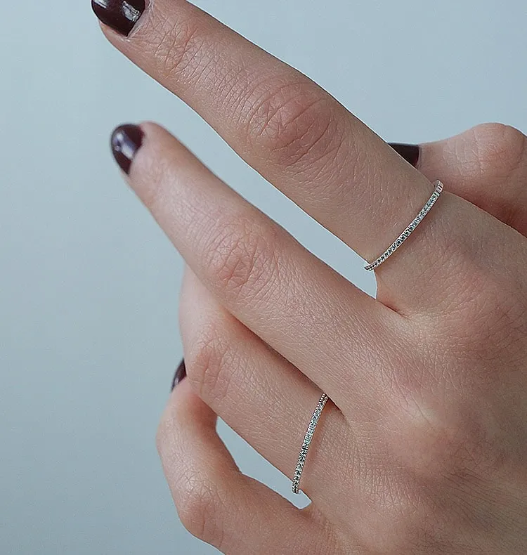 Wos WOS UP Spot Clear ring strass str 16