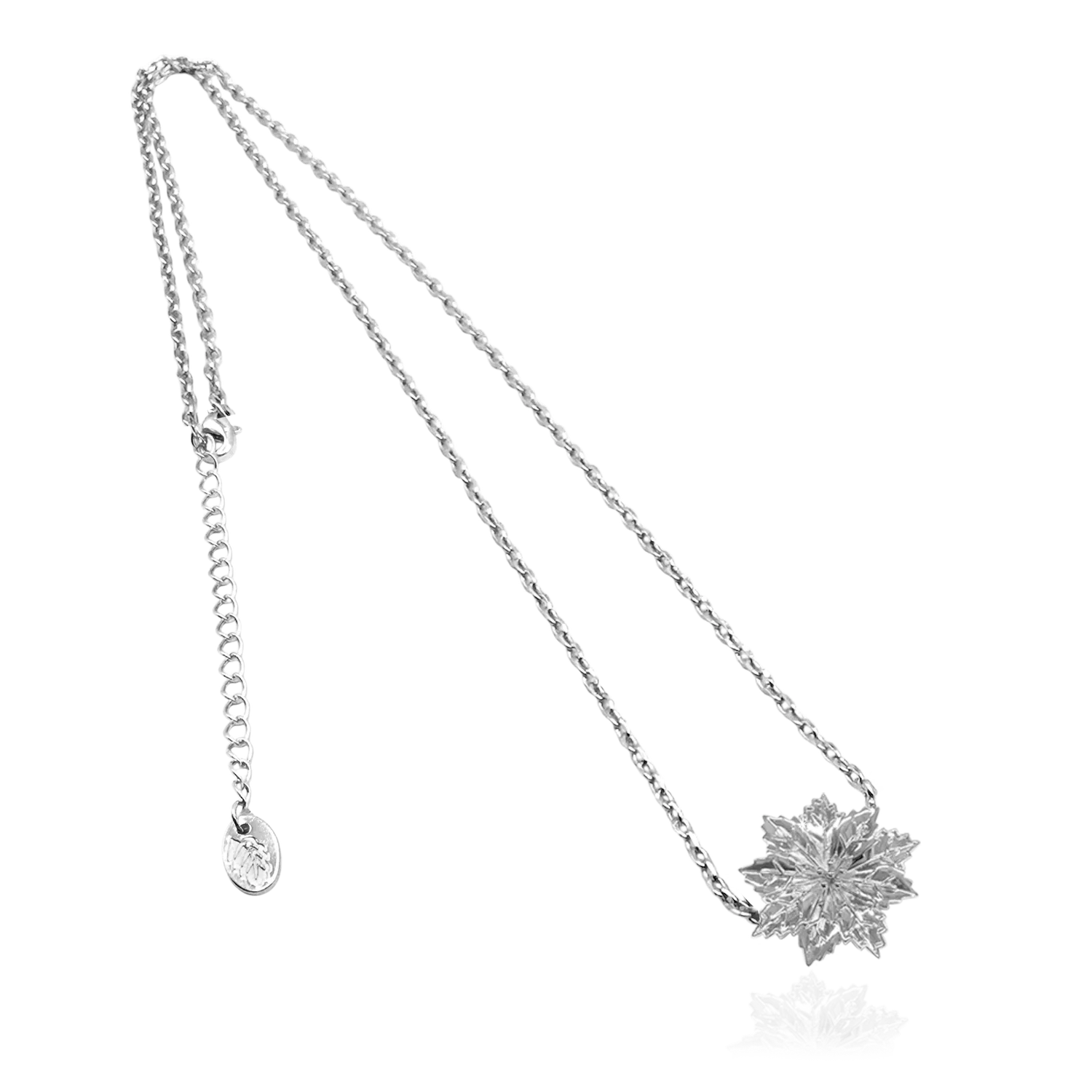 IOAKU Noelia Pendant halssmykke gull blomst 48 cm
