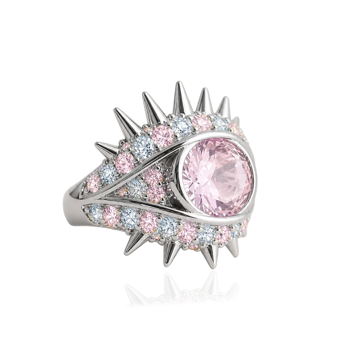 IOAKU Elecktra Sparkle Eye ring multi messing